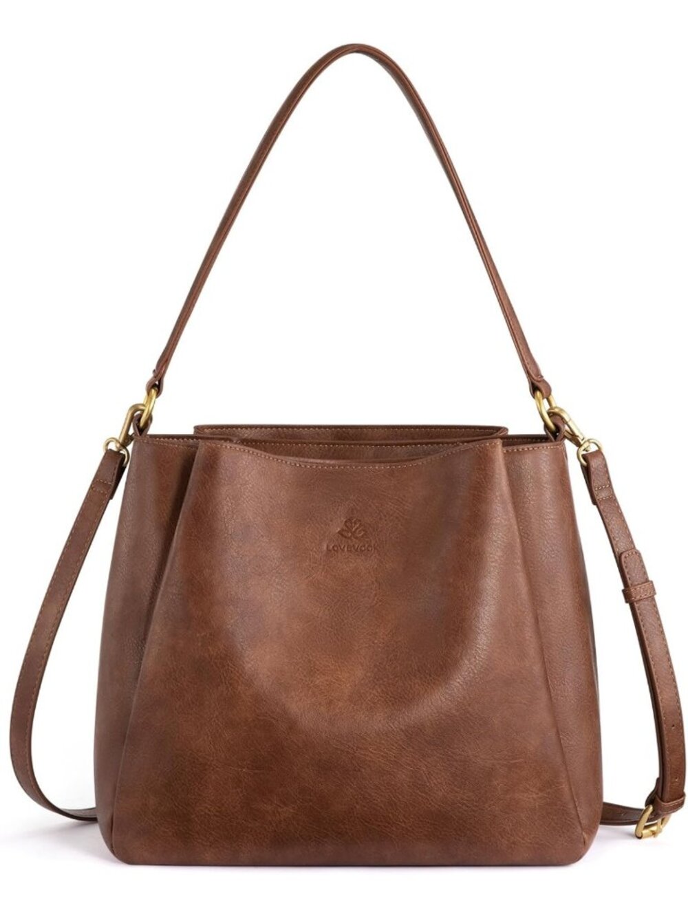 Stylish Hobo Bag for Women | Spacious Three Compartment Purse | Chic Everyday